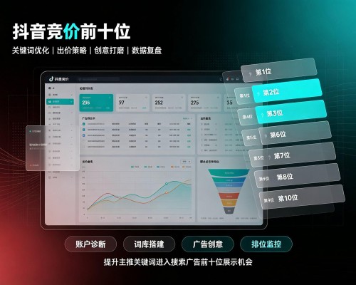商州抖音搜索竞价